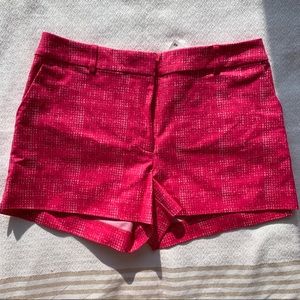 H&M Pink and White Patterned Shorts